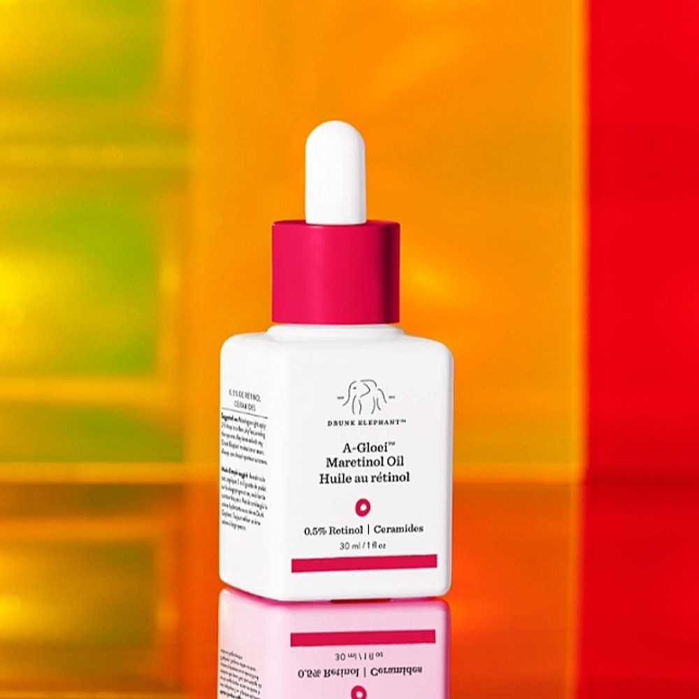 NEW Drunk Elephant A-Gloei Maretinol Oil, 1oz (full size)